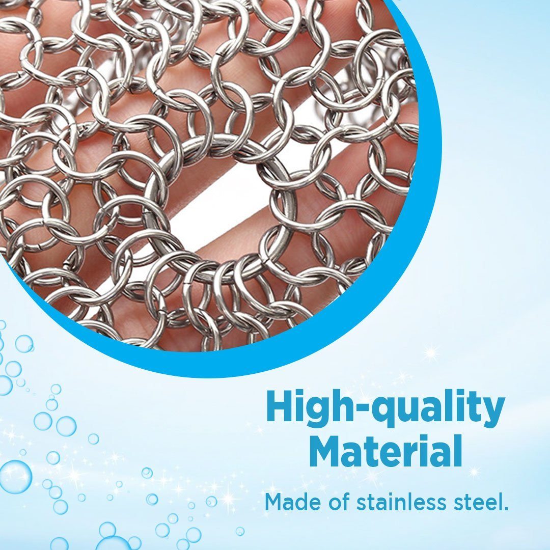 Cleaning Chainmail Scrubber