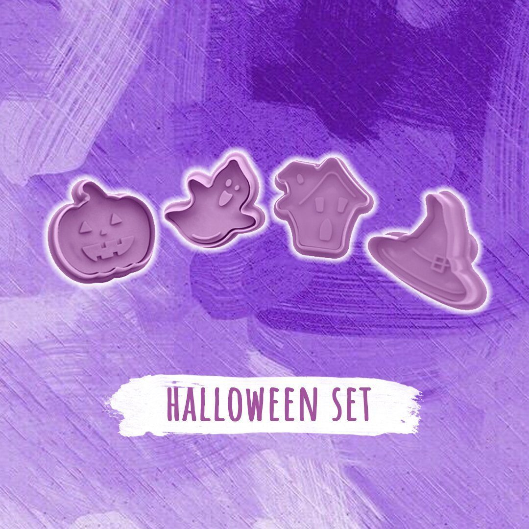 4pcs Stamp Biscuit Mold