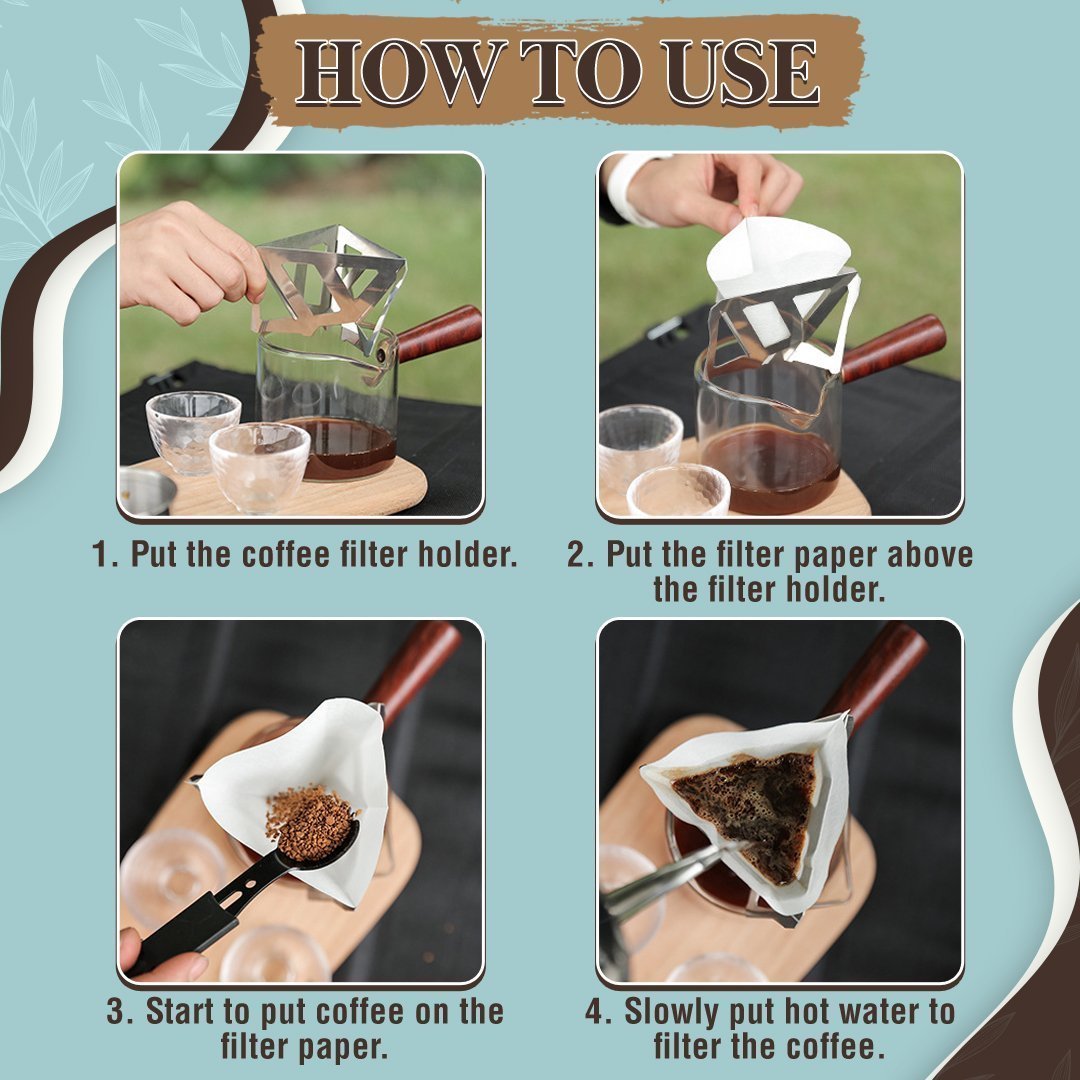 Camping Coffee Filter Holder