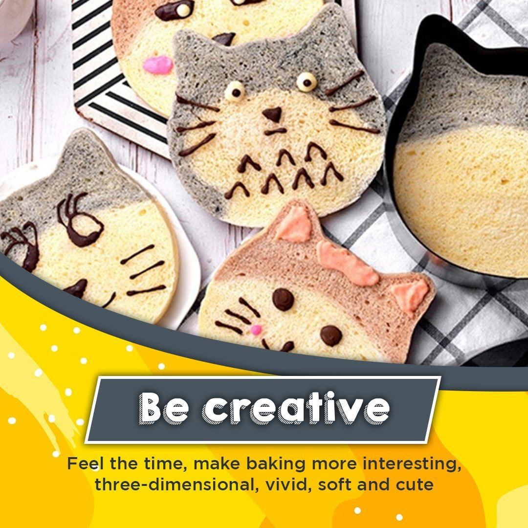 Cat Toast Mould