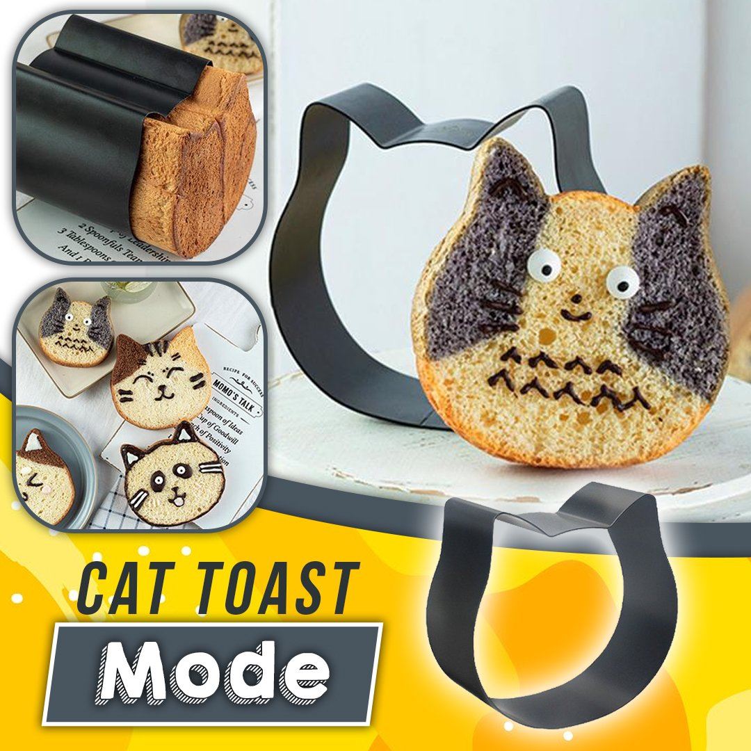 Cat Toast Mould