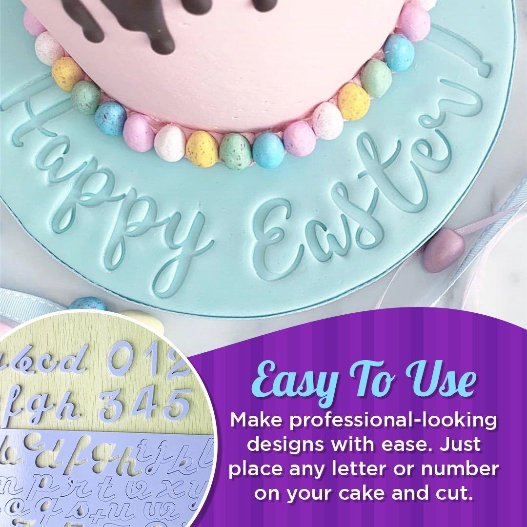 Acrylic Alphabet & Number Embossed Cutter