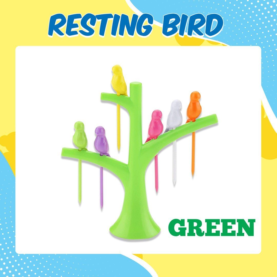 Birdie Fruit Fork Set