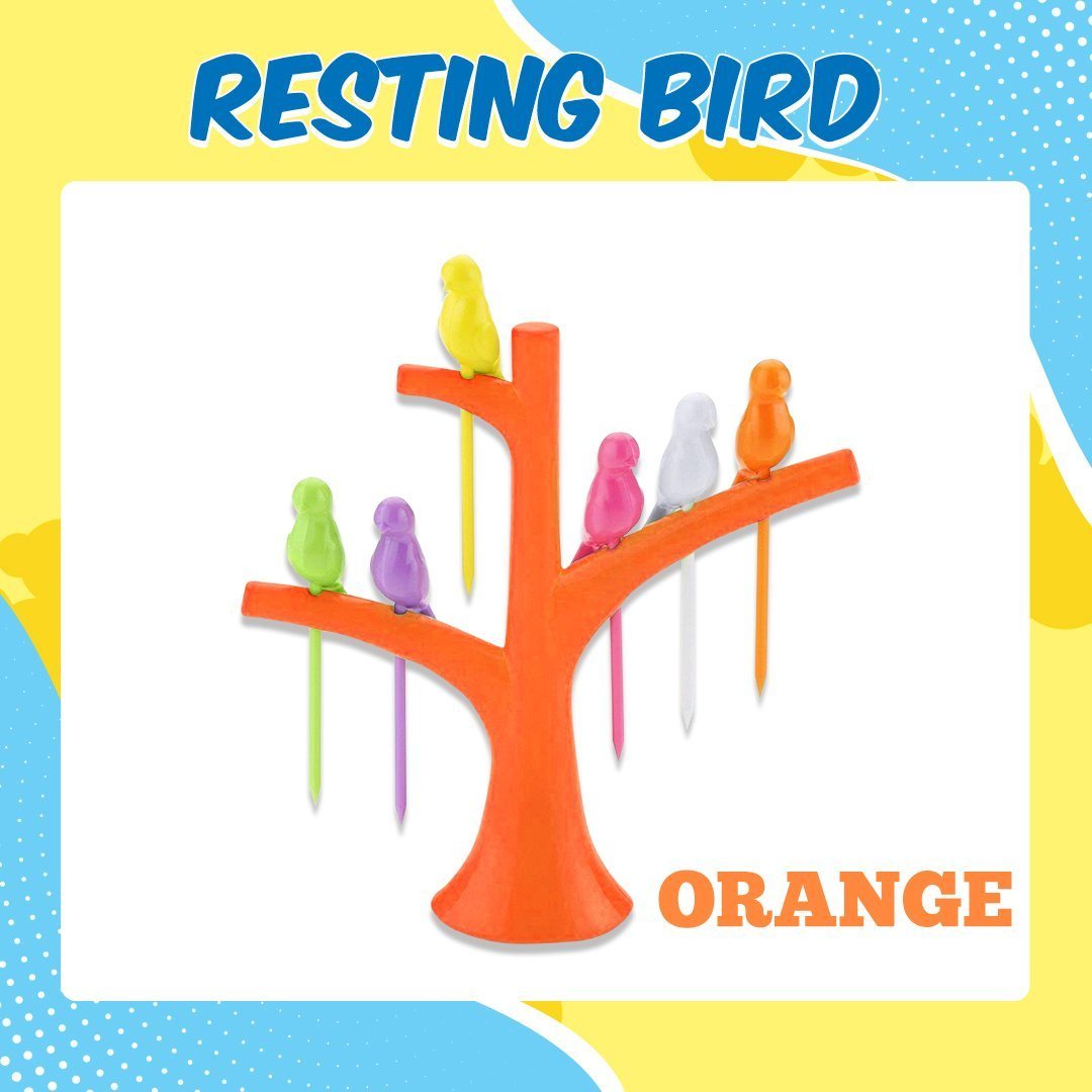 Birdie Fruit Fork Set