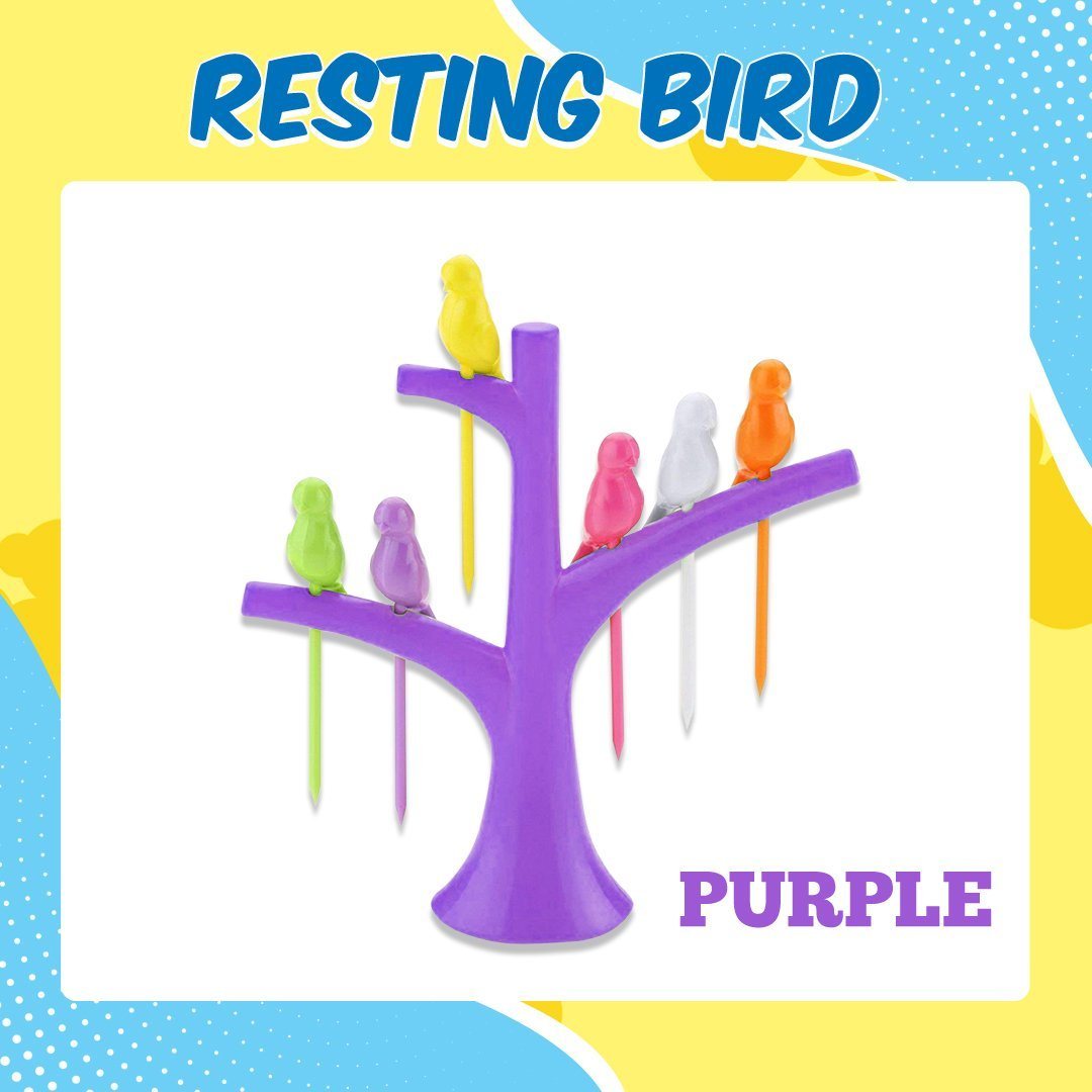 Birdie Fruit Fork Set