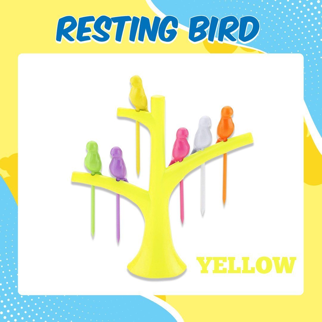 Birdie Fruit Fork Set