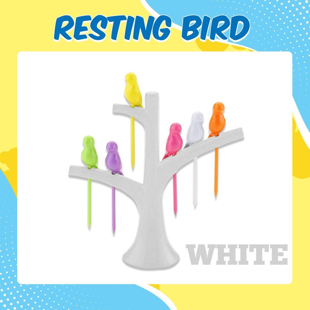 Birdie Fruit Fork Set