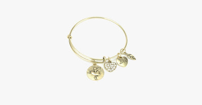 Ballet Love Charm Bangle