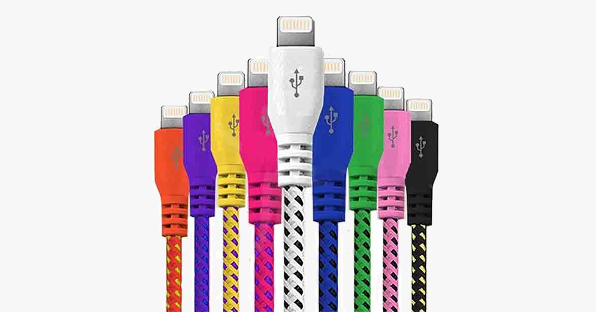 10 Feet (3M) Braided Lightning Cable For iPhone | iPod | iPad