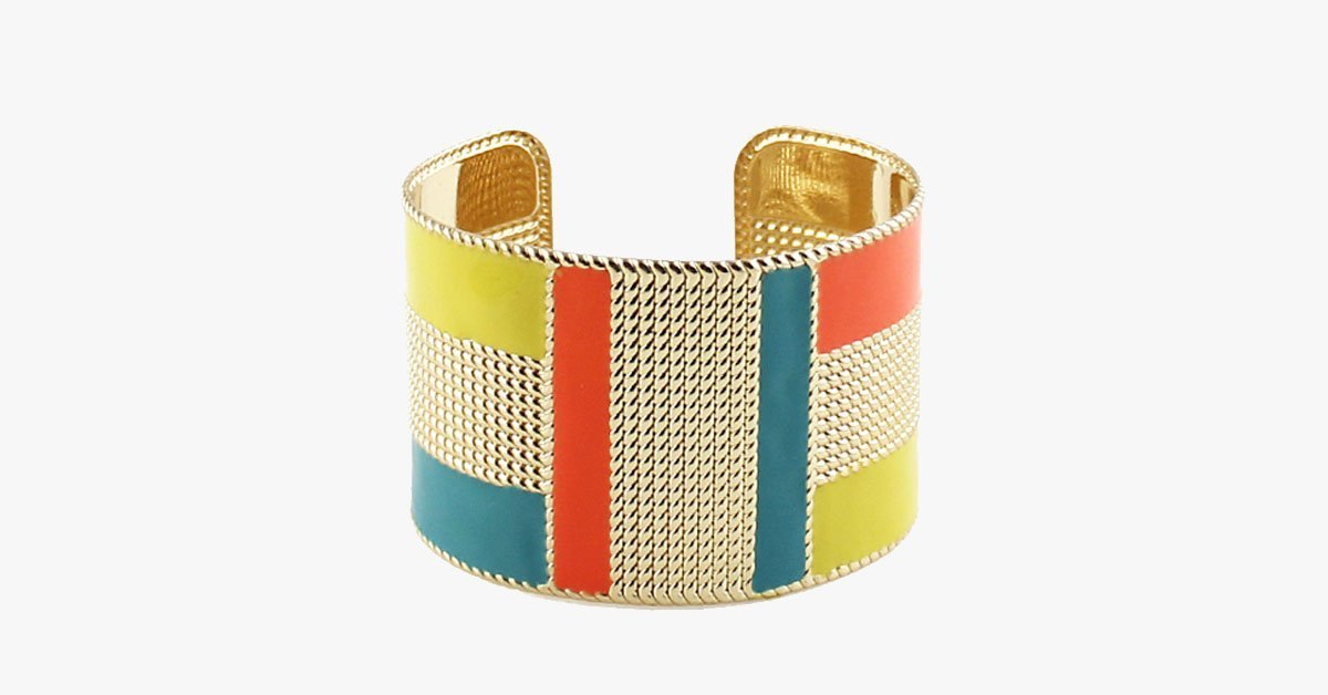 Color  Block Bangle