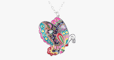 Butterfly Pendant Necklace