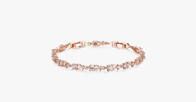 Diamond Accent Tennis Bracelet - Two Colors for a Unique Formal Bracelet