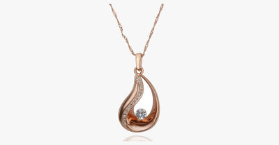 Beauty Illusion Pendant in 18K Gold Plated