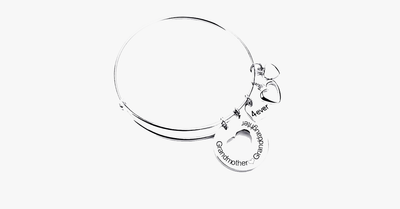 Grandmother Love Granddaughter Charm Bangle