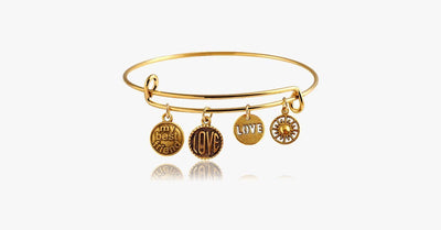 Best Friend Charm Bangle