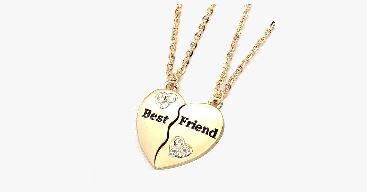 Best Friend Pendant Necklace