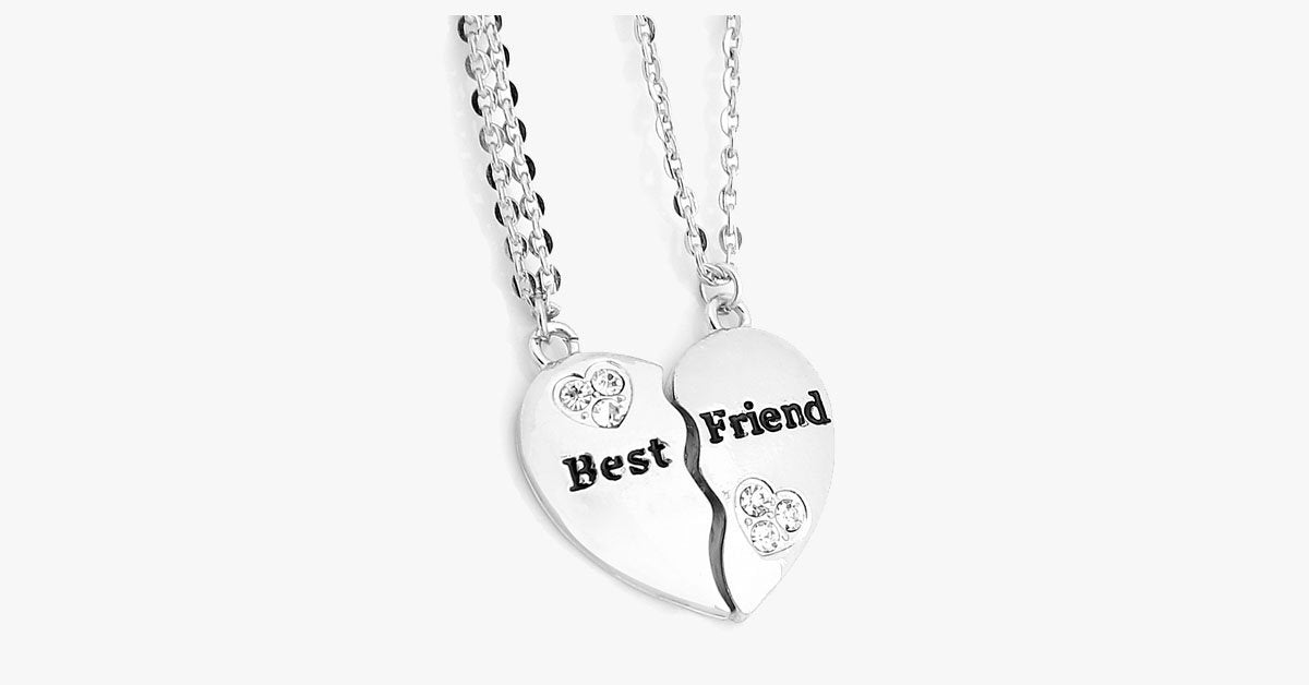 Best Friend Pendant Necklace
