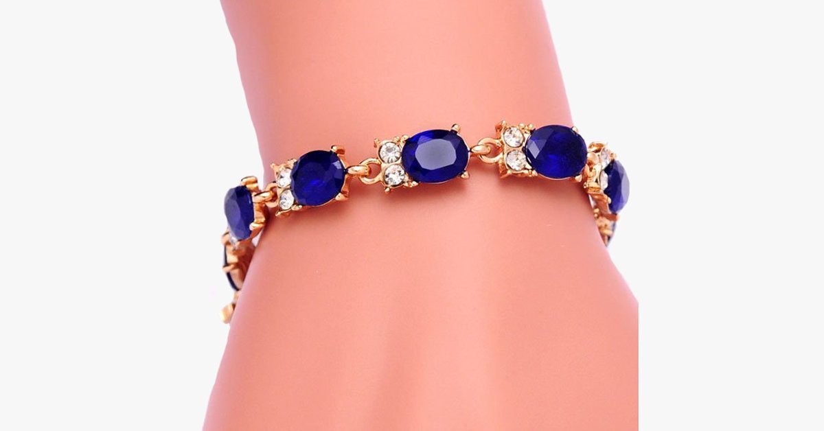 Crystal Owl Bracelet