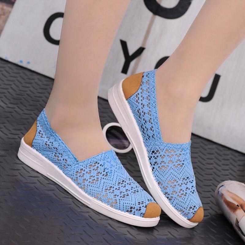 Slip-On Mesh Shoes for Ladies