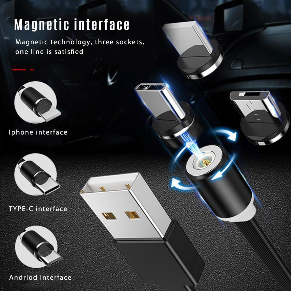 3-in-1 Magnetic & Retractable Charger