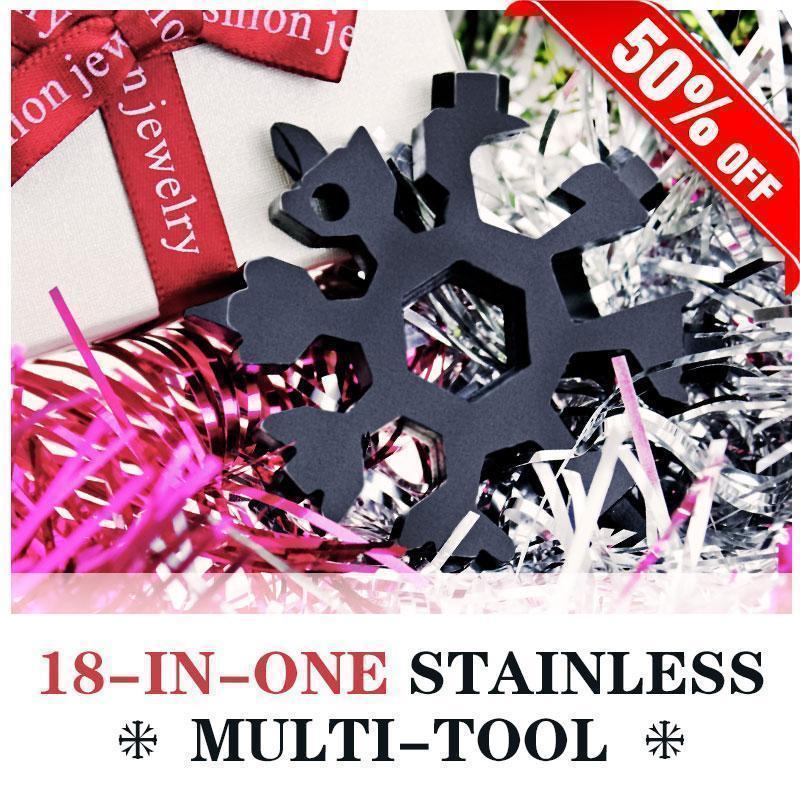 Amenitee® 18-in-1 Snowflake Multi-Tool (gift set)