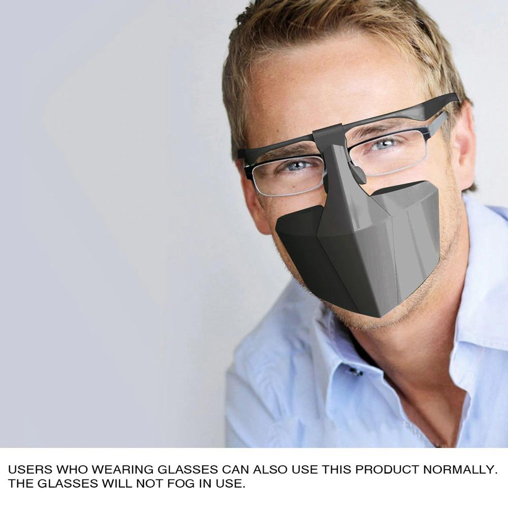 Anti-Fog Splash-Proof Dust-Proof Face Cover