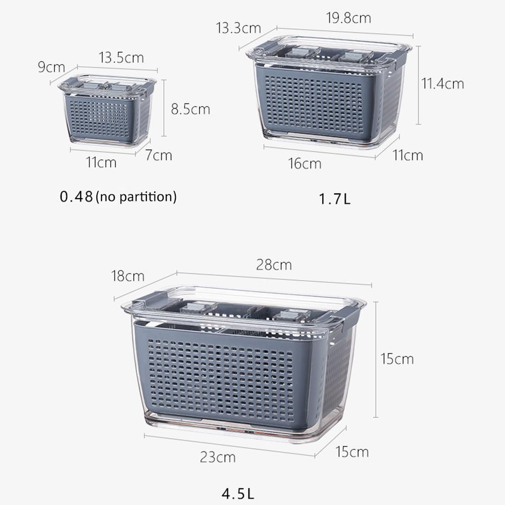 3-In-1 Multifunctional Storage Containers