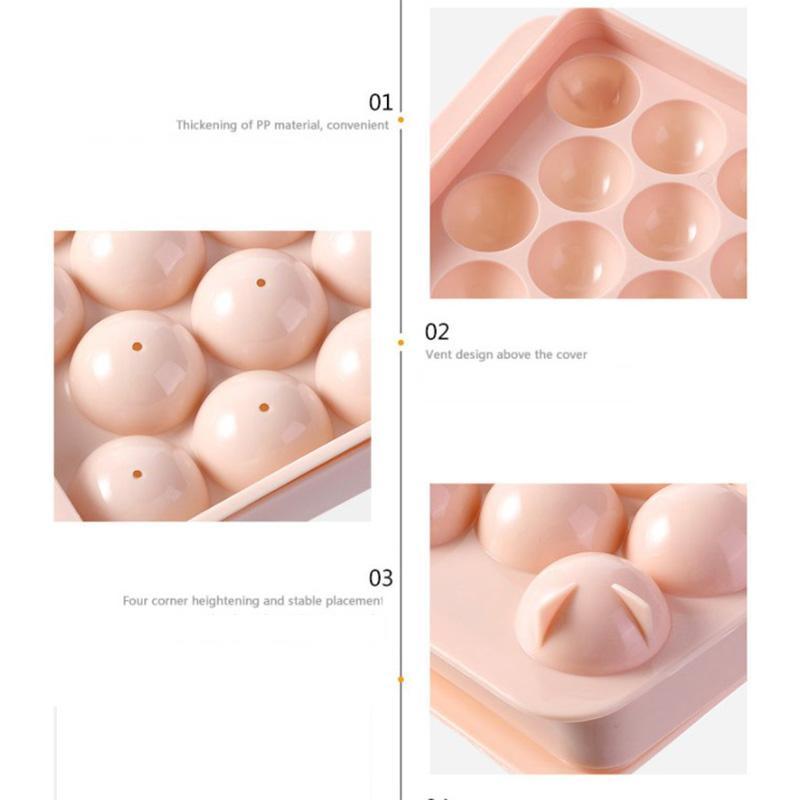 33 grid Round ice cube tray