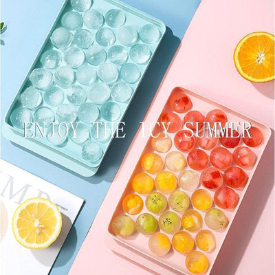 33 grid Round ice cube tray