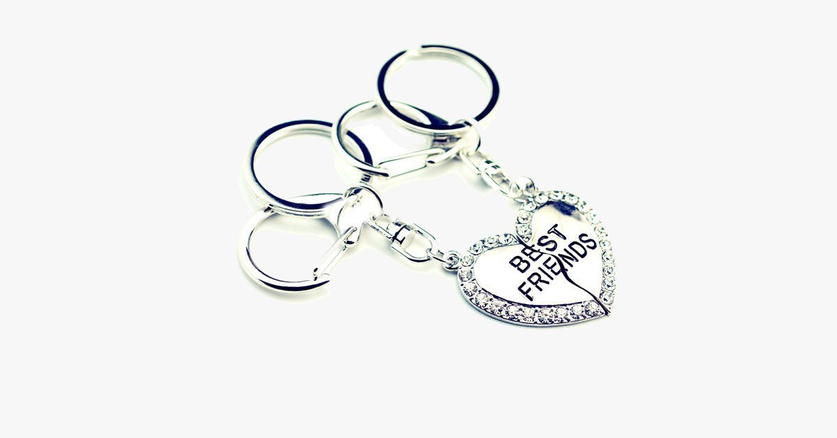Best Friends Keychain