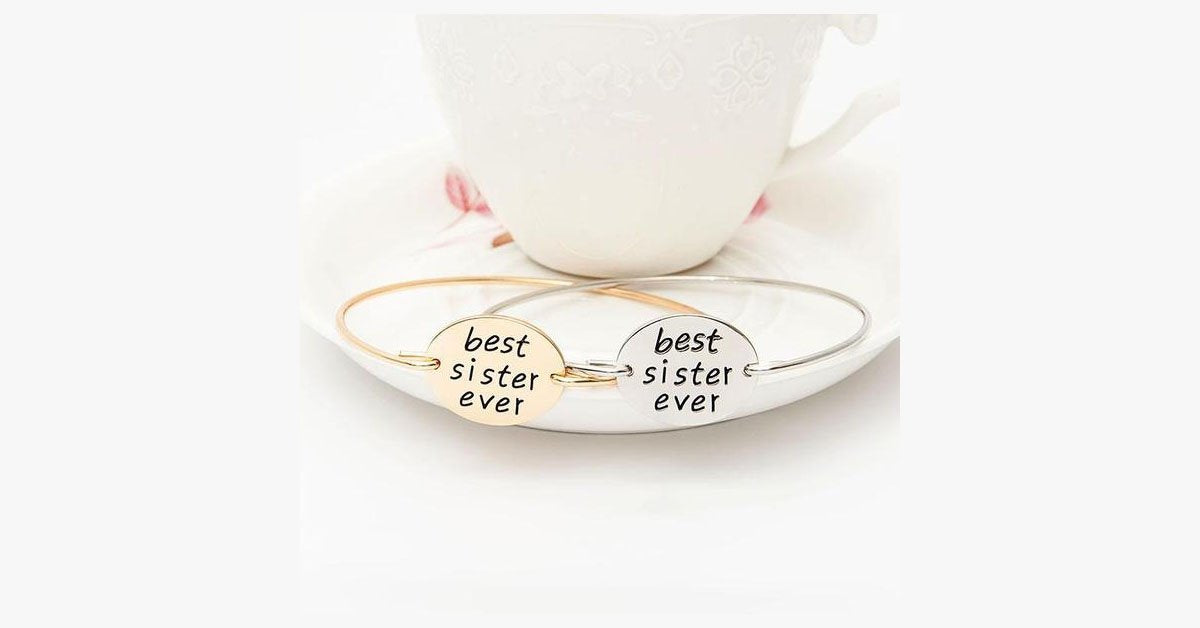 Best Sister Ever Bangle