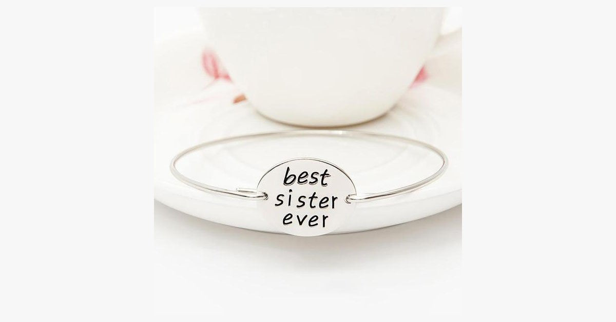 Best Sister Ever Bangle