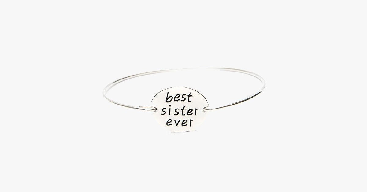 Best Sister Ever Bangle