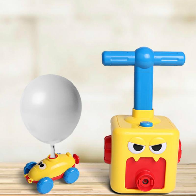 Children's Air-Powered Balloon Car