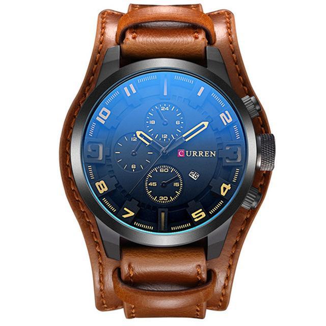 Casual Decorative Sub-dial Male Quartz Watch