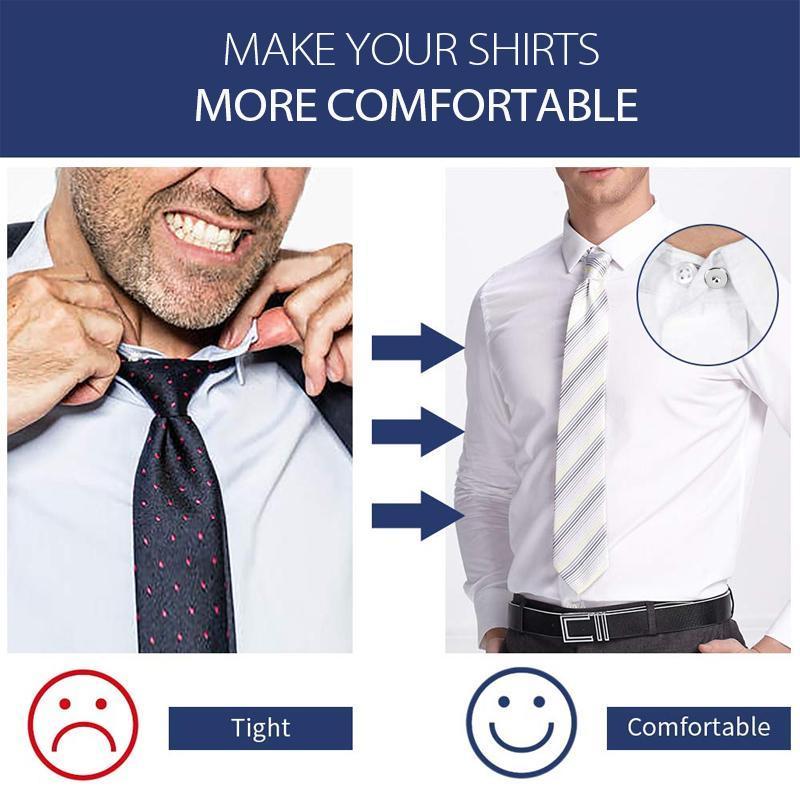 Collar Extenders Neck Extender for  Men Dress Shirts