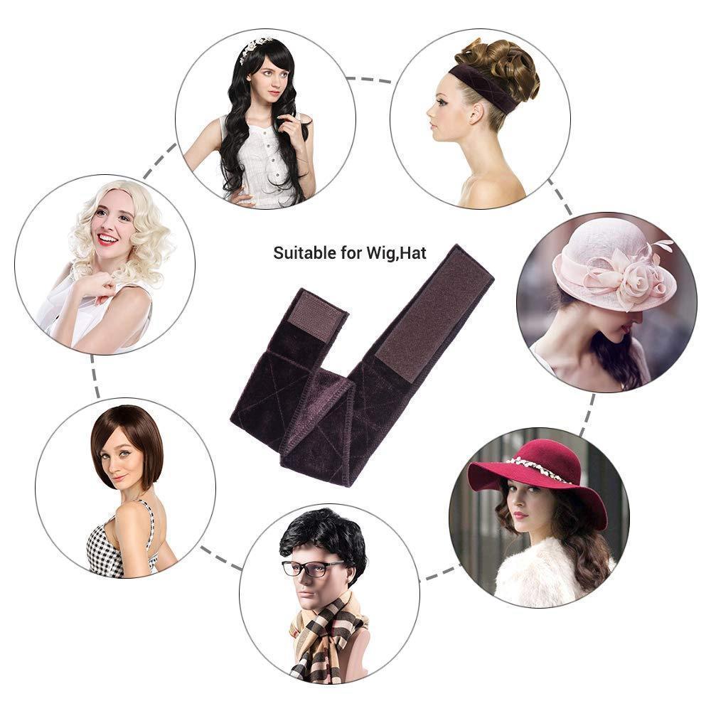 Adjustable Hair Bands For Wig In Velvet