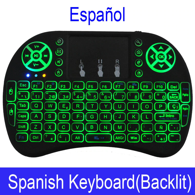 Backlit Mini Wireless Keyboard