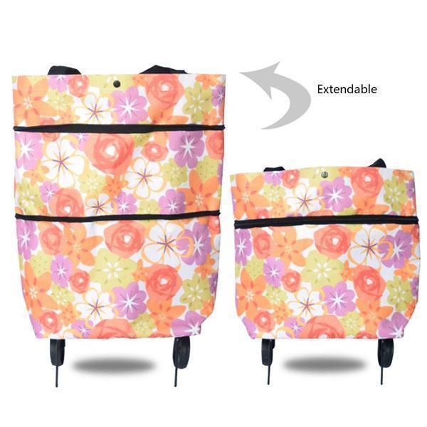 2 In 1 Foldable Shopping Cart