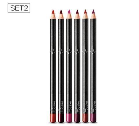 36 Colors Waterproof Non-marking Matt Velvet Lipstick Liner Pencil