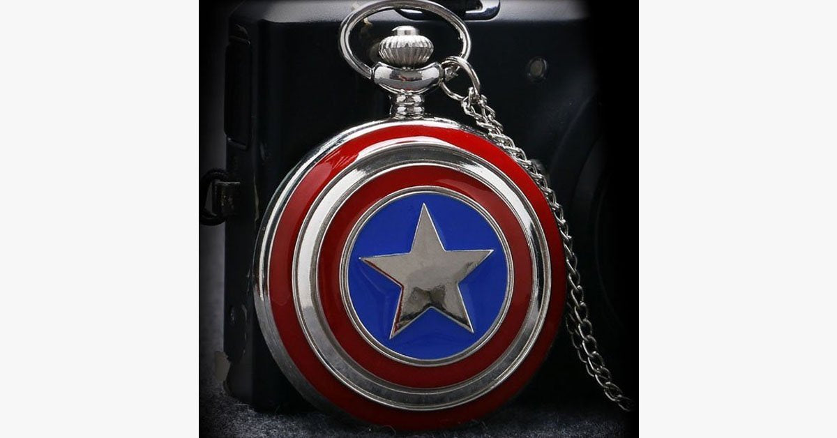 Captain America Pocket Watch