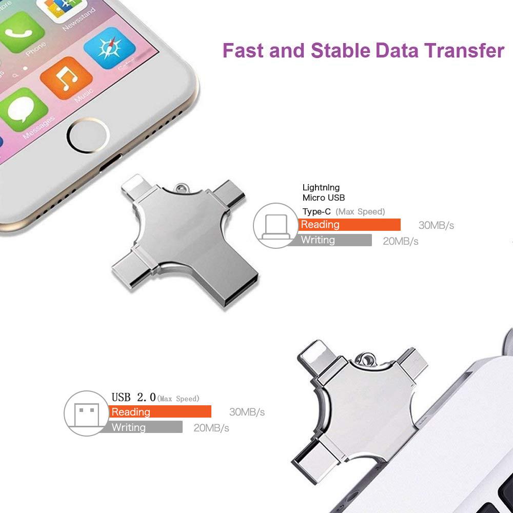 4-in-1 Smart USB Flash Drive