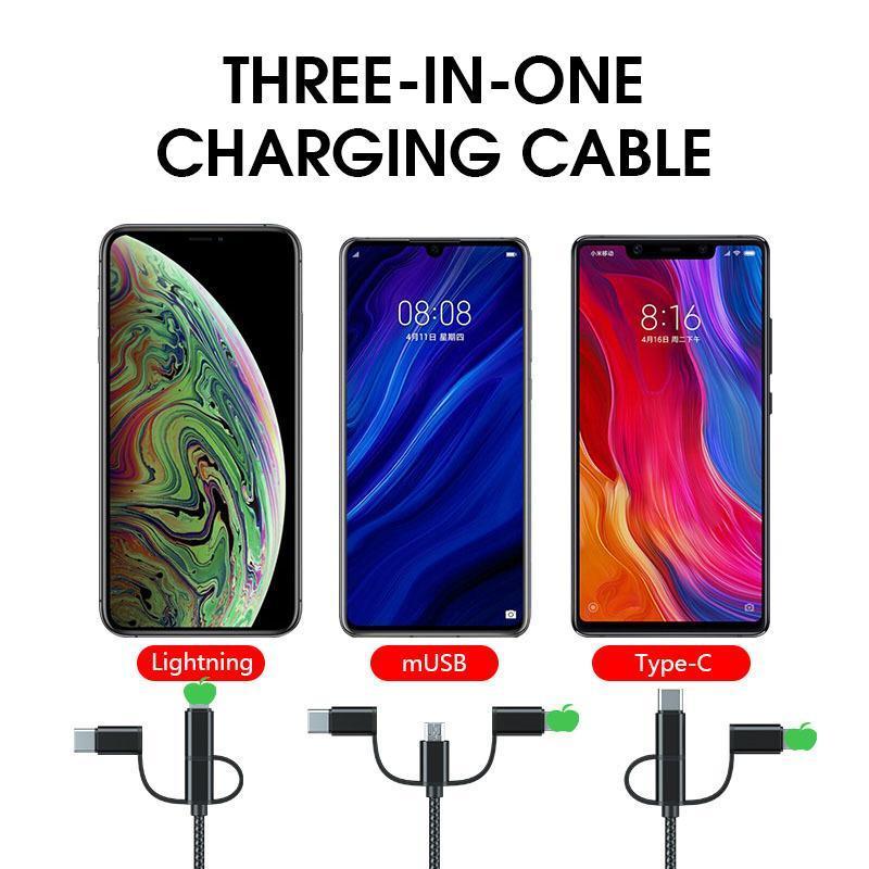 3 in 1 Universal Charger Cable