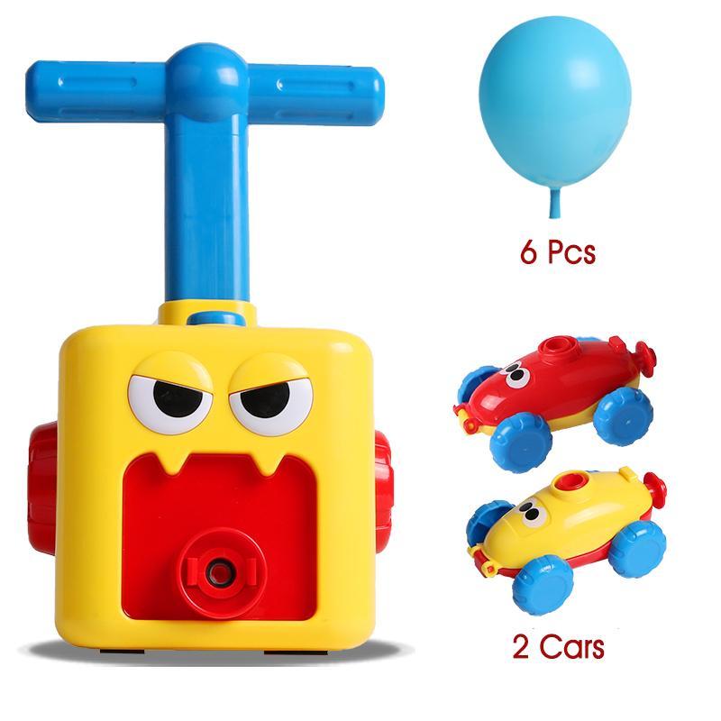 Children's Air-Powered Balloon Car