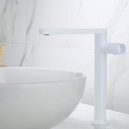 Basin Faucet Gold Single Handle Brass Sink Vanity Bathroom