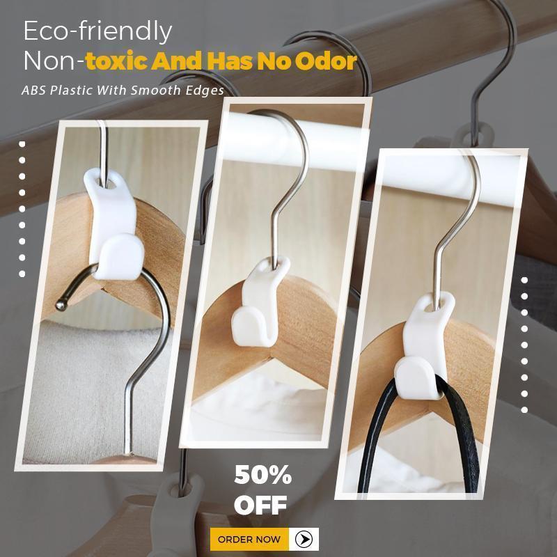 Clothes Hanger Connector Hooks