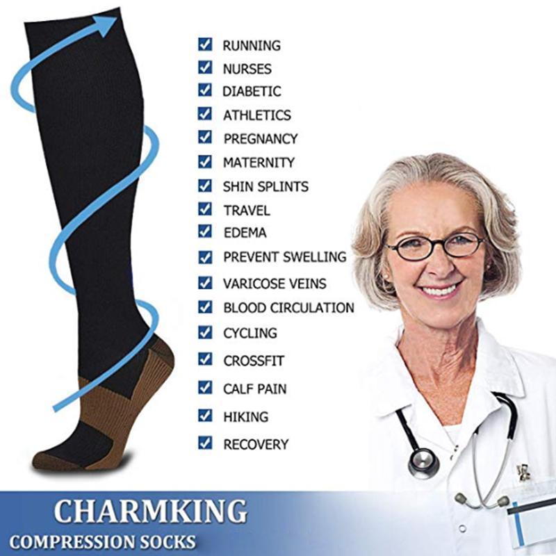 Copper Med Anti-fatigue Compression Socks