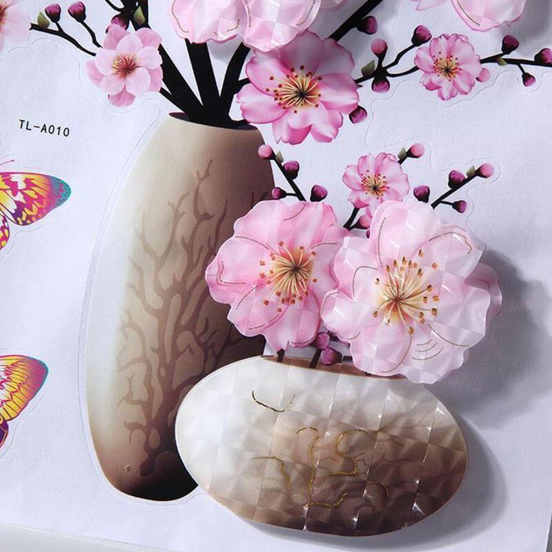 3D Stereo Flower Wall Sticker