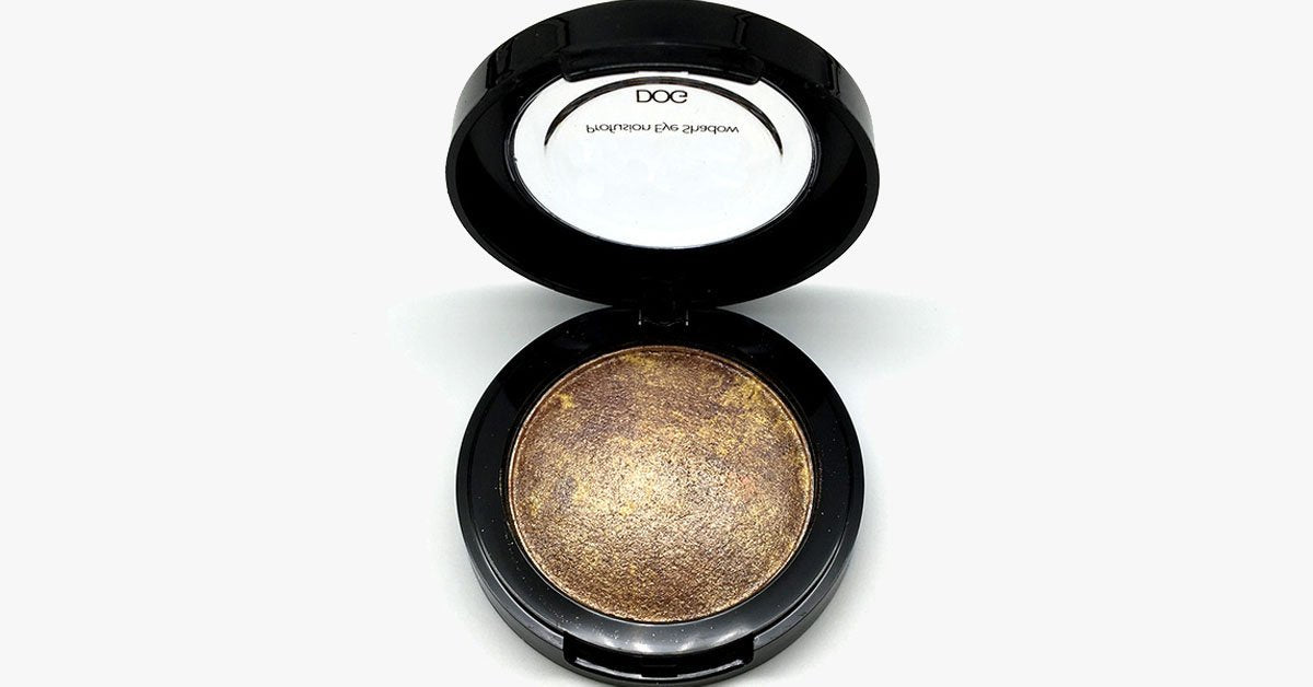 Baked Shimmer Eyeshadow - Available in Different Metallic Colors - Gives You the Shimmer Look!