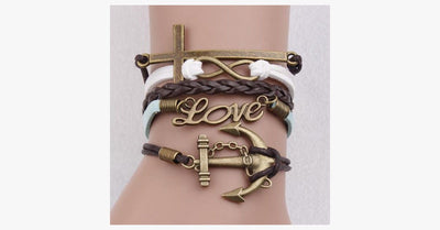 Cross Infinity Love Anchor